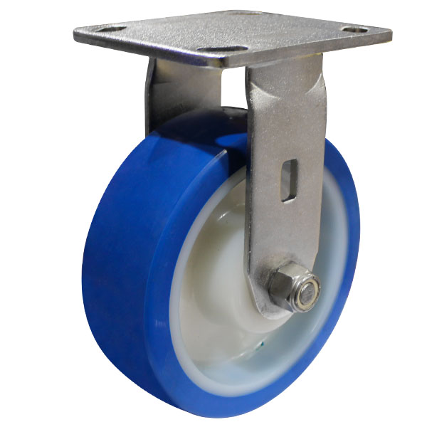 150mm Reb Poly Wheel 300kg Capacity Castor (R6383) image 0