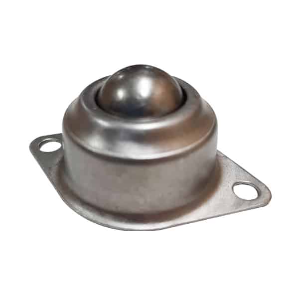 304 Stainless Steel Double Flange Mount Ball Transfer 15.8mm Roller Diameter | BTR116SS image 0
