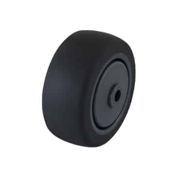 75mm Institutional Non Marking Grey Rubber Tyre BB Wheel | IR3008-31 image 0