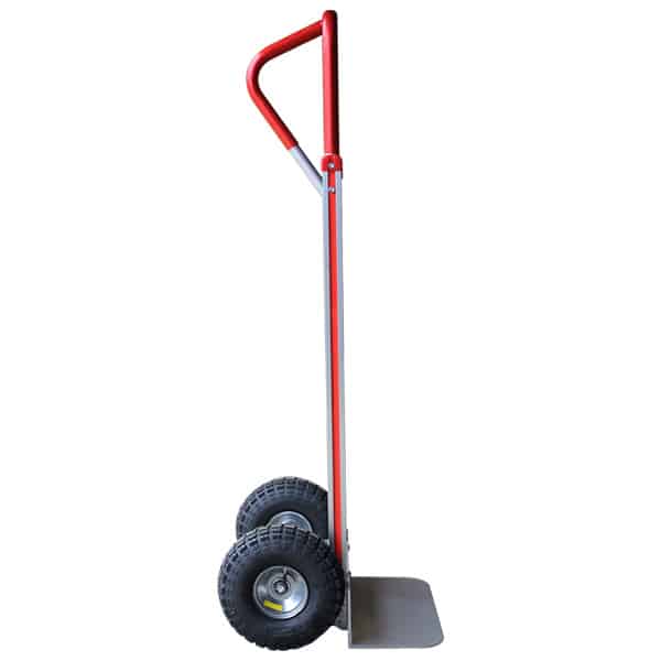 Aluminium P-Handle Pneumatic Carton Hand Trolley (CTR018) image 3