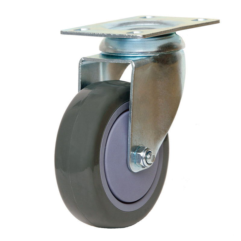 Richmond Castor Swivel with Polyurethane 100mm Wheel (S4422) image 0