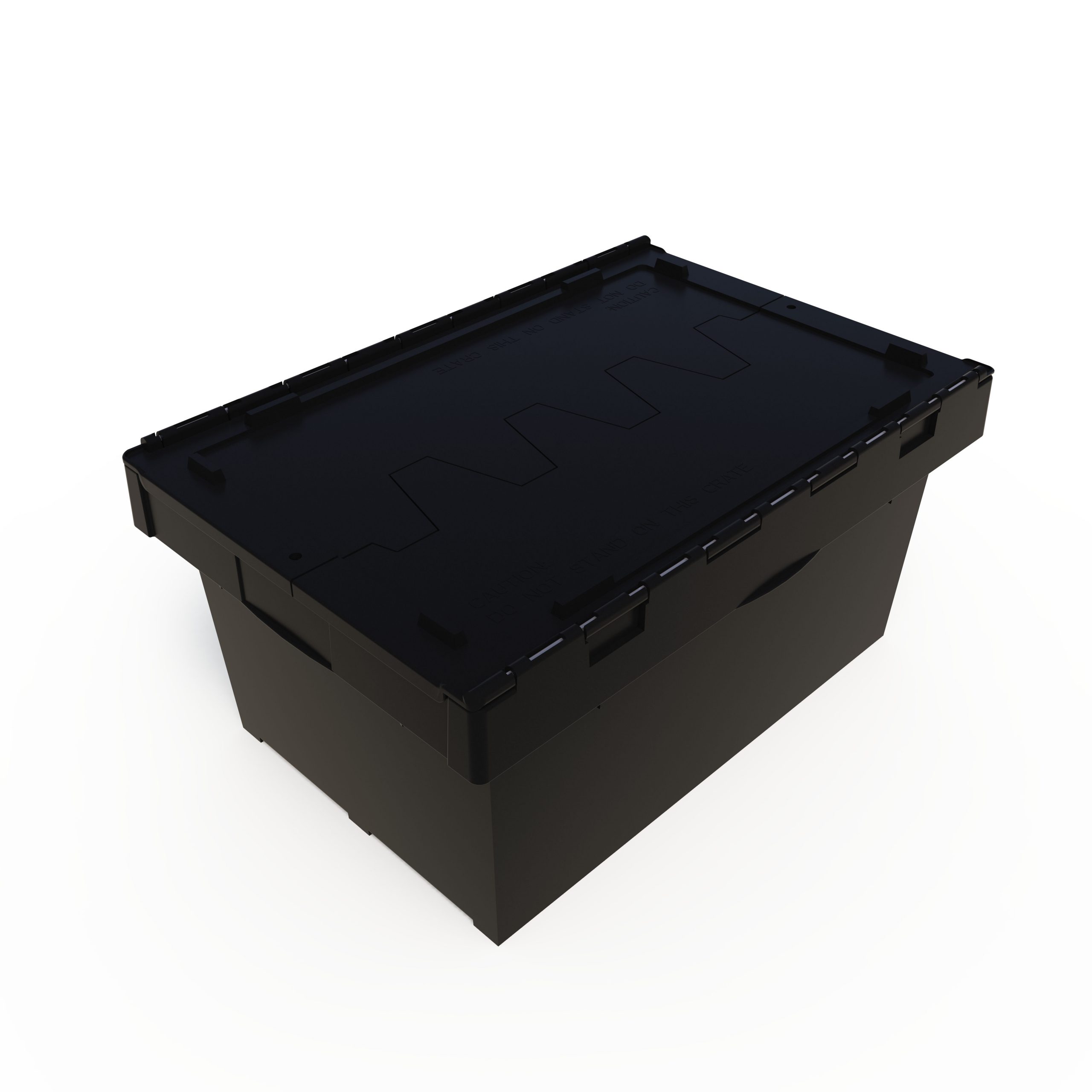 68L Black Security Crate | AP68 image 0