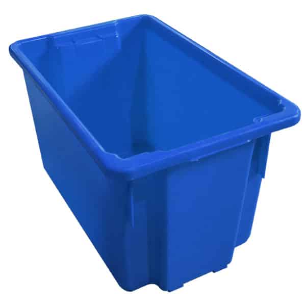 68L Stack &amp; Nest Crate Blue (SNR008RWCBLU) image 0
