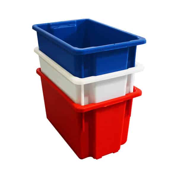 32L Stack &amp; Nest Crate Blue (SNR003RWCBLU) image 1