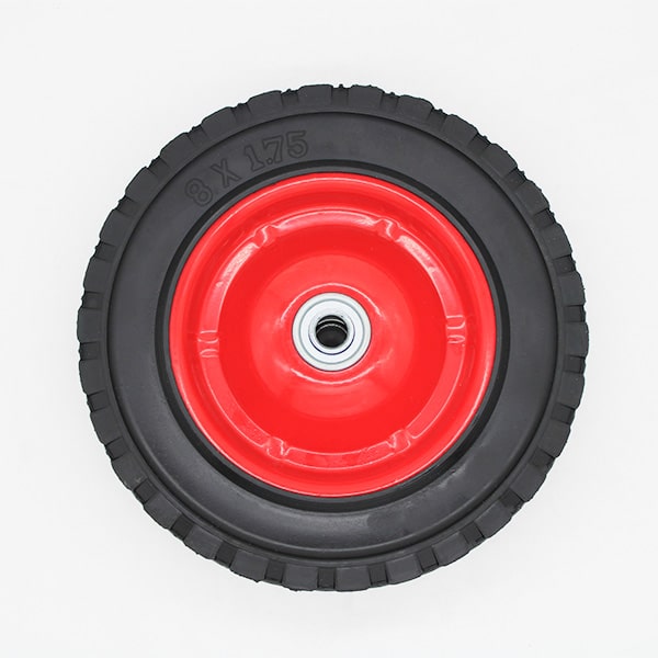 200mm Semi Pneumatic Black Tyre FL Richmond Wheel | SP8885-50 image 2