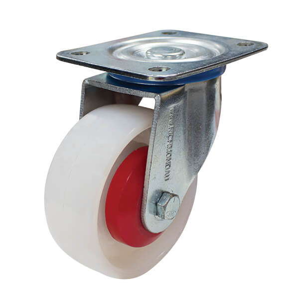 100mm Nylon Wheel 200kg Capacity Castor (S4600) image 0