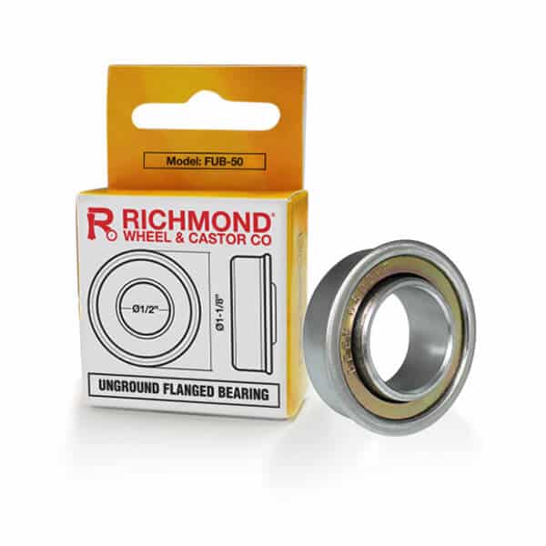 Flange Ball Bearing 1-1/8″ O.D X 0.5″ I.D (FUB-50) image 0