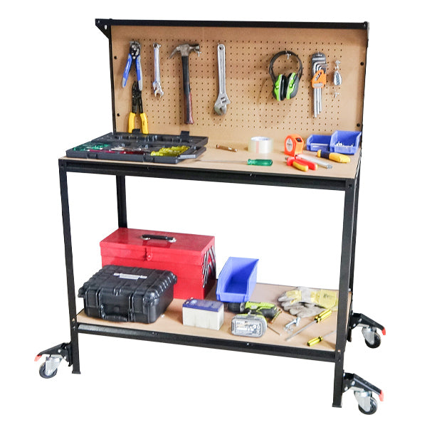 Workbench Castors Kit - Fixed Mounting Plates (WBC001SET) image 3
