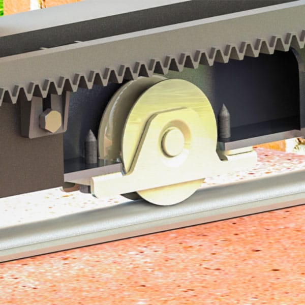 88mm Stainless Steel Recessed Gate Track Wheel (GTR237) image 7
