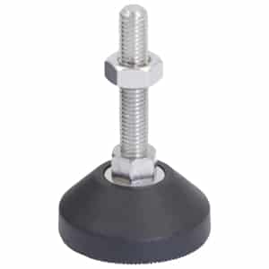 M10 Mild Steel Fixed Foot Adjustable Levelling Feet | LVR501050F image 0