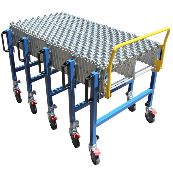 Flex Conveyor with Steel Skate Wheels 600mm Wide (CFR011) image 0