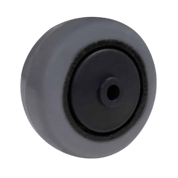 125mm Corrosion Resistant Elastic Rubber Wheel | 8mm Axle Diameter (ER5368-31) image 0