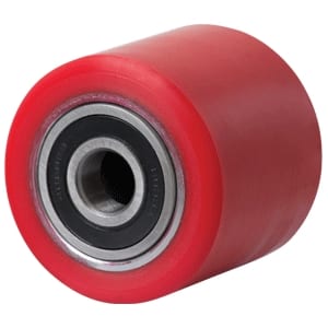 82 x 82mm Polyurethane Roller | 25mm Axle Diameter (PU341-M25) image 0