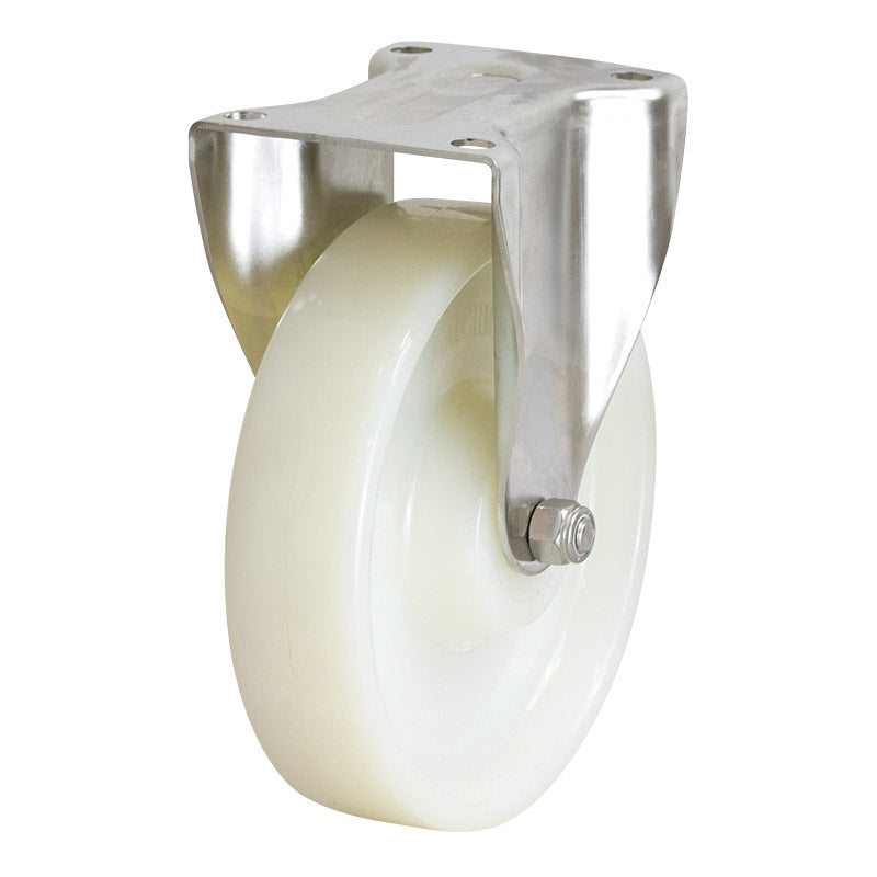 Rigid Castor with Nylon 200mm Wheel (R8143) image 0