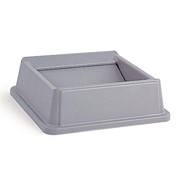 Rubbermaid Untouchable Square Swing Top for 3958, 3959 Containers Grey Color | RFG266400 image 0