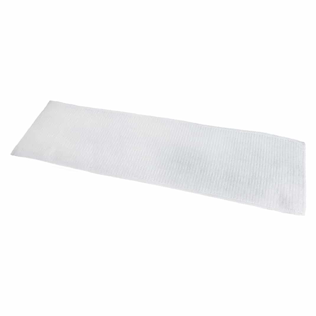 SABCO ULTRACLEAN MICROFIBRE DISPOSABLE FLAT MOP PADS-WHITE-25PK (SABC-1271) image 1