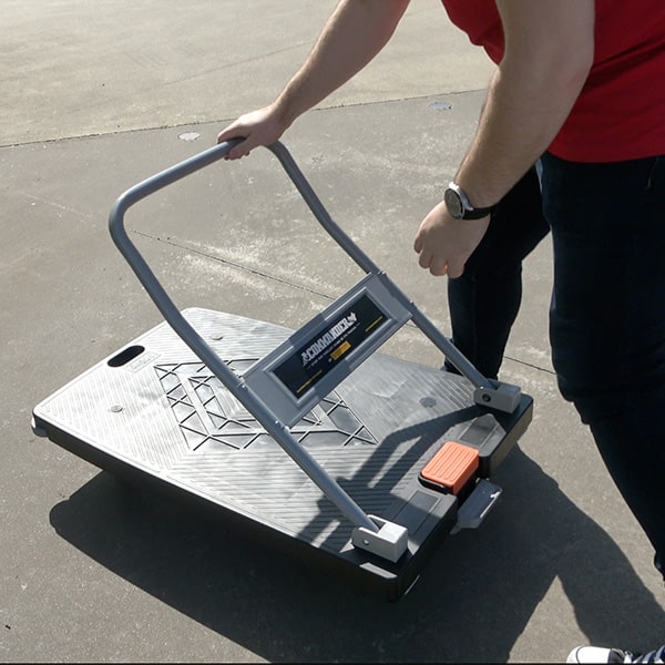 900 x 600mm Folding Platform Trolley with Pedal/Foot Brake | PFR044 image 7