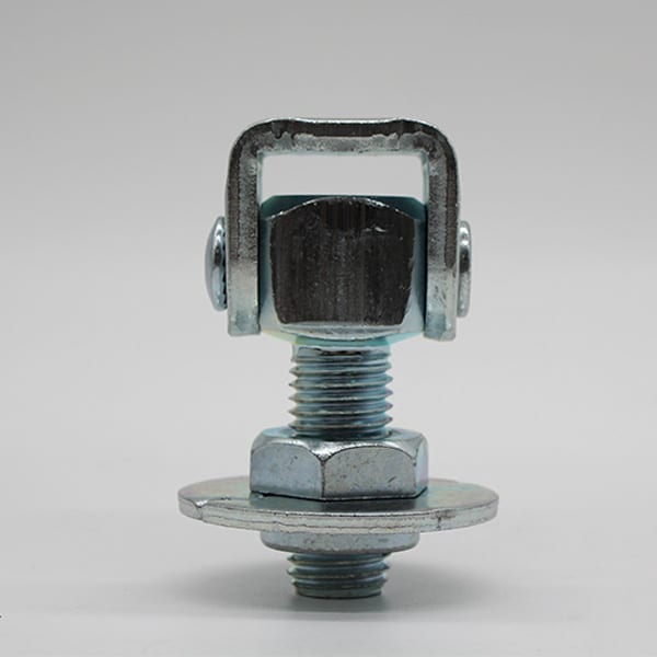 M20 Adjustable Gate Hinge With Round Plate (GTR101) image 2