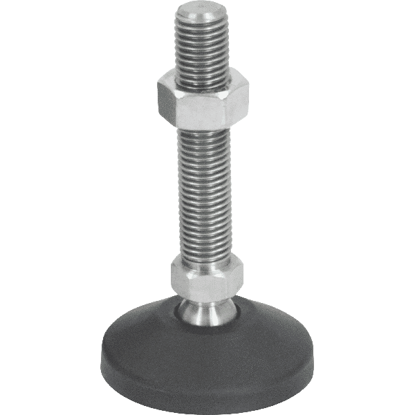 M20 Stainless Steel Ball Joint Adjustable Levelling Feet | LVR8020100SSS image 0