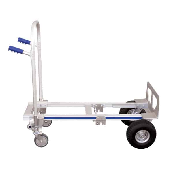 1300mm Dual Purpose Puncture Proof Hand Trolley with Large Toe Plate (DPR014) image 1