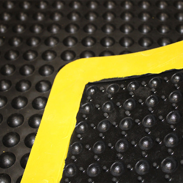 Anti-Fatigue Mat 900 x 1200mm - Yellow Border (FMR004) image 2