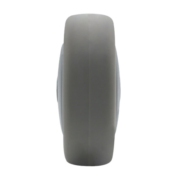100mm Institutional Non Marking Grey Rubber Tyre BB Richmond Wheel | IR4007-37 image 1