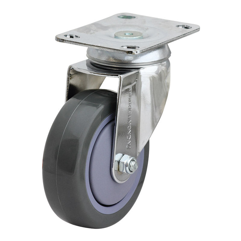 Richmond Castor Swivel with Polyurethane 100mm Wheel (S4486) image 0