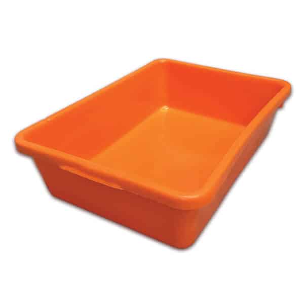 Orange 22.7 Litre Nesting Plastic Container image 0