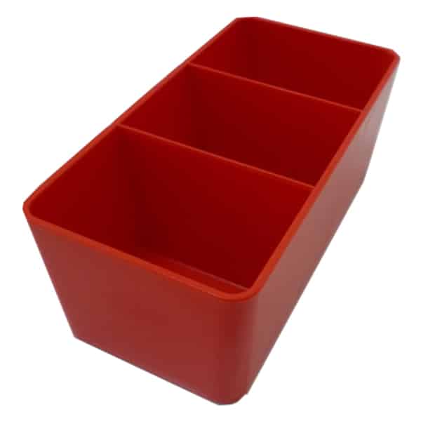 Exactapak | Deep Three Compartment Tray | ML3 image 0