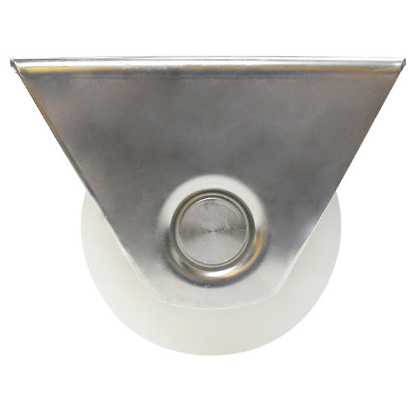 88mm Stainless Bottom Mount Nylon Gate Track Wheel (GTR238) image 2