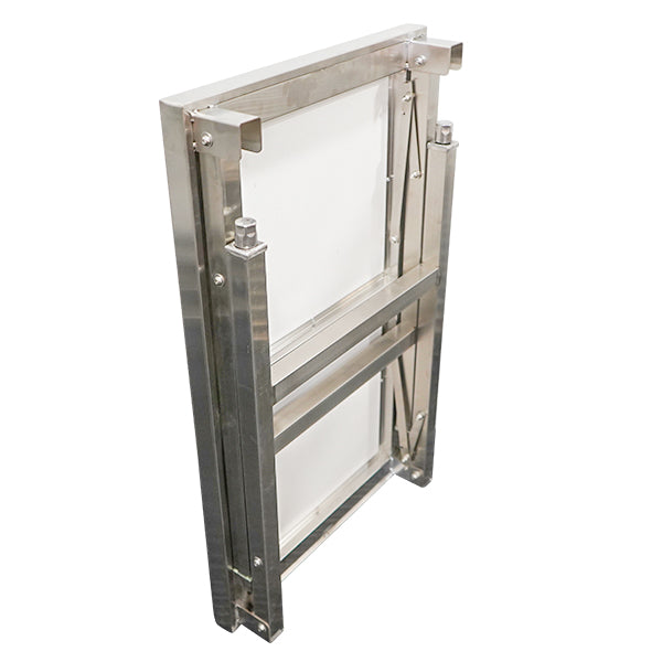 Folding Stainless Steel (304) Table – 1200L x 610W x 910H image 4