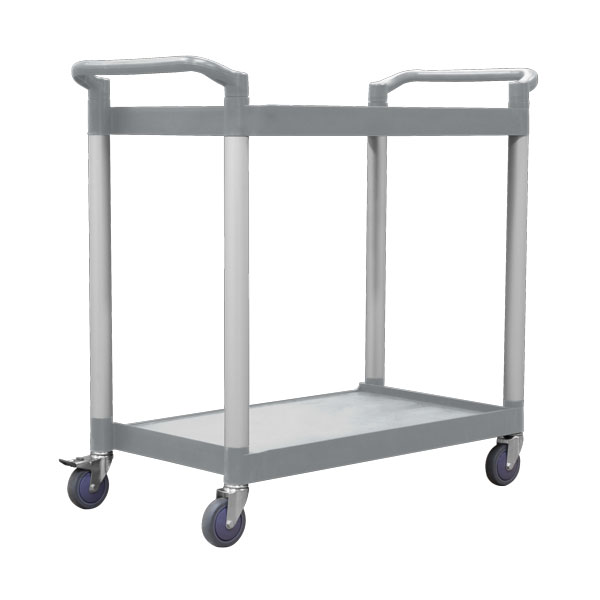 Hospitality / Multi Purpose Service Trolley 2 Shelf 790x500 | STR221 image 0