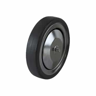 150mm Institutional Non Marking Grey Rubber Tyre BB Richmond Wheel | IR6008-31 image 0