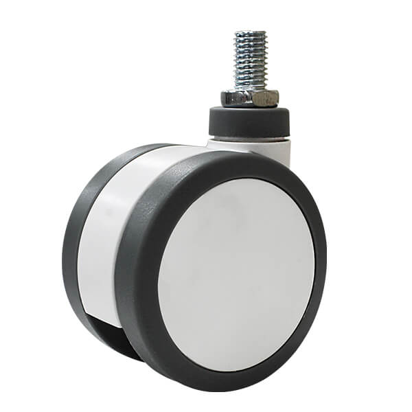 75mm Polyurethane Wheel 60kg Capacity Medical Castor (S3367) image 0