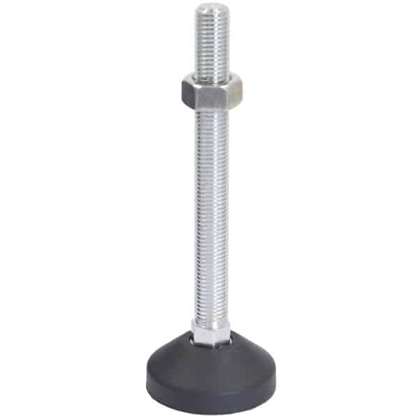 M16 Mild Steel Fixed Foot Adjustable Levelling Feet | LVR6016150F image 0