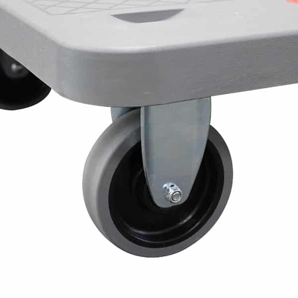 Grey Folding 900x610mm Platform Trolley (PFR025) image 1