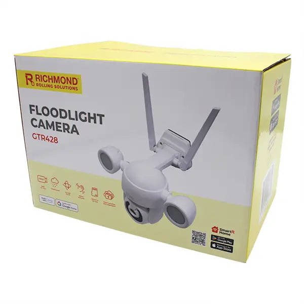 SmartR Outdoor Floodlight Camera with Auto Tracking (GTR428) image 13