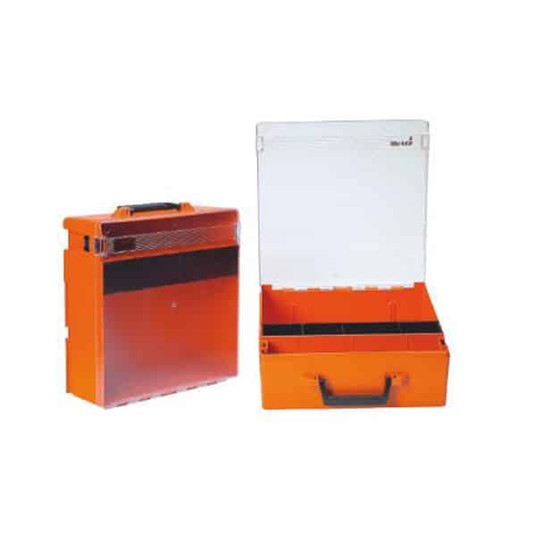 Rolacase | Large Orange Case Clear Lid | RC003-CL image 0