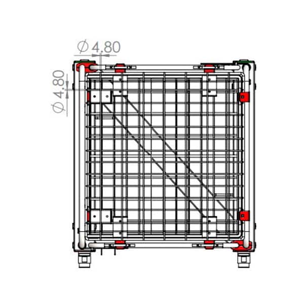 4 Sided Security Roll Cage – Z-Base (RCR511) image 4