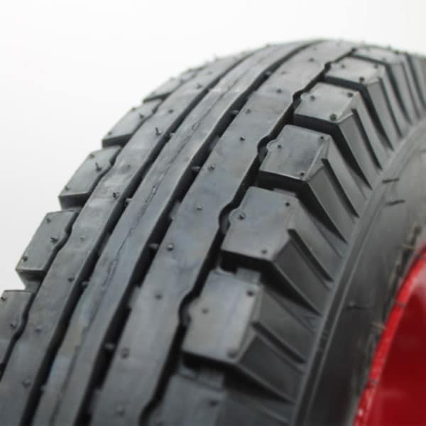 400mm Pneumatic 400X8 Wheel (Highway Tread) | PN1616NOHUB image 4