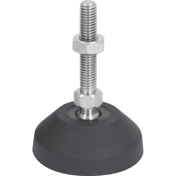M10 Stainless Steel Ball Joint Adjustable Levelling Feet | LVR601050SSS image 0