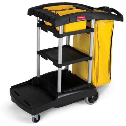 Rubbermaid High Capacity Janitorial Cart | RFG9T7200 image 0