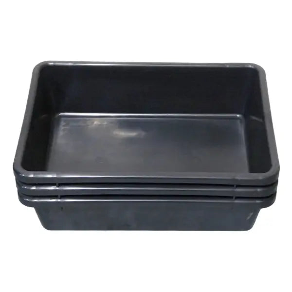 22.7L Black Nesting Crate (NCR227BLK) image 3
