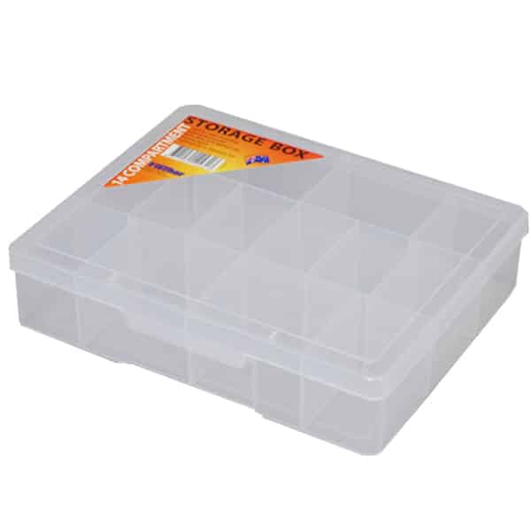 Fischer | 14 Compartment Storage Box | 1H039 image 0