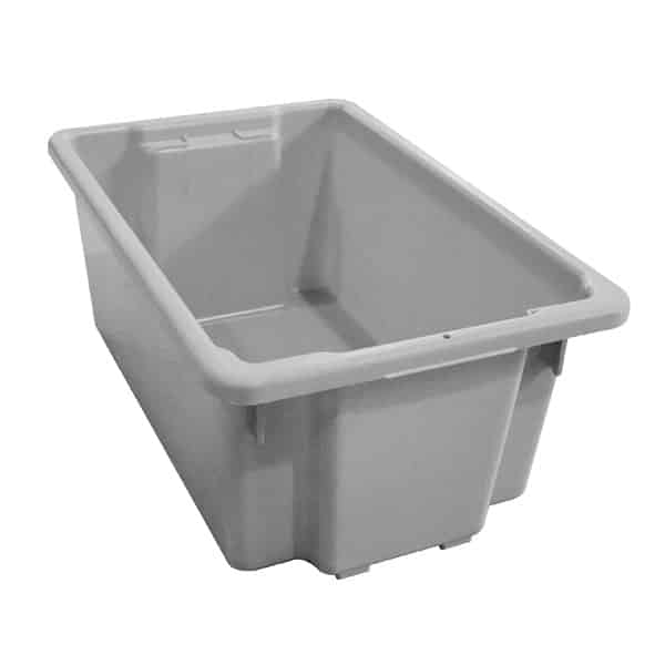 52L Stack &amp; Nest Crate Grey (SNR002RWCGRY) image 0