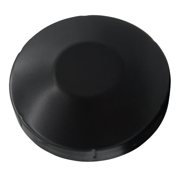 Round Black Steel Post Cap to Suit 125mm NB Posts | GTR341 image 0