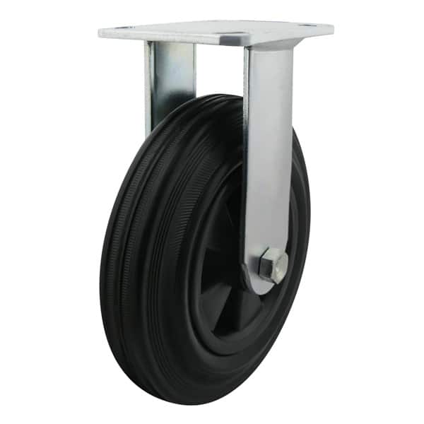 Richmond Castor Rigid with 200mm Rubber Wheel (R8873) image 0