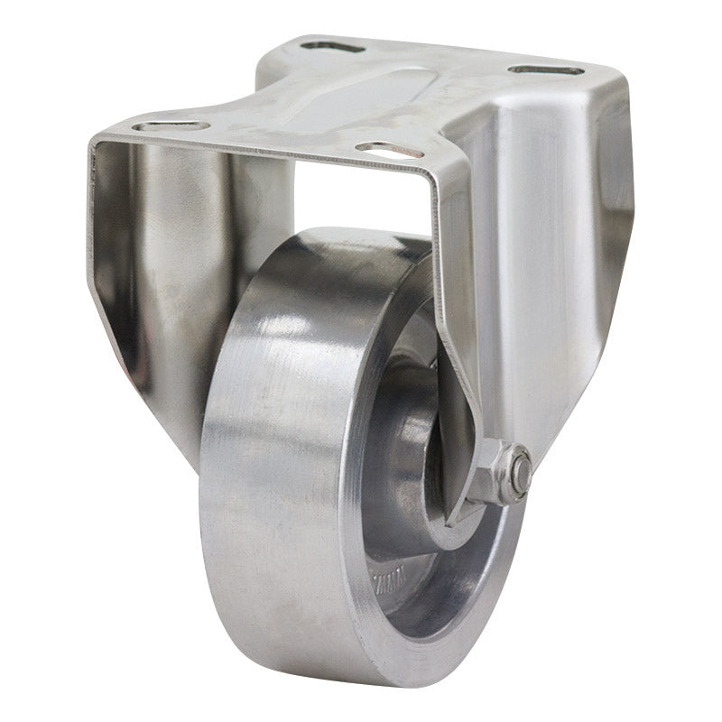 Rigid Castor with Aluminium 100mm Wheel (R4115) image 0