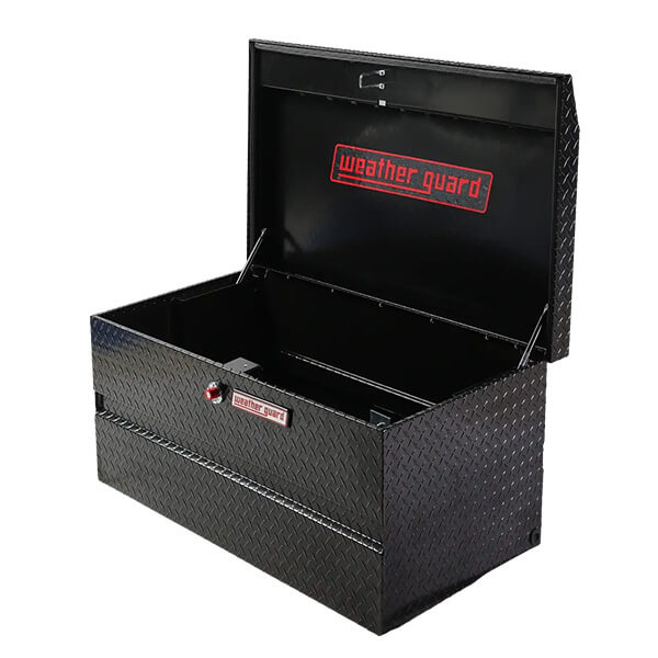 WEATHER GUARD Black Aluminium Ute Box 900 x 600 x 500mm (CH10000-BK) image 0