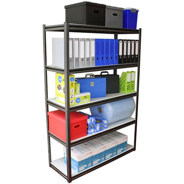 5 Shelf Slotted Shelving Unit | Zbeam image 0